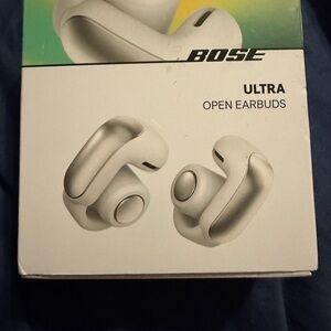 Bose Ultra Open Earbuds - Sleek White Finish